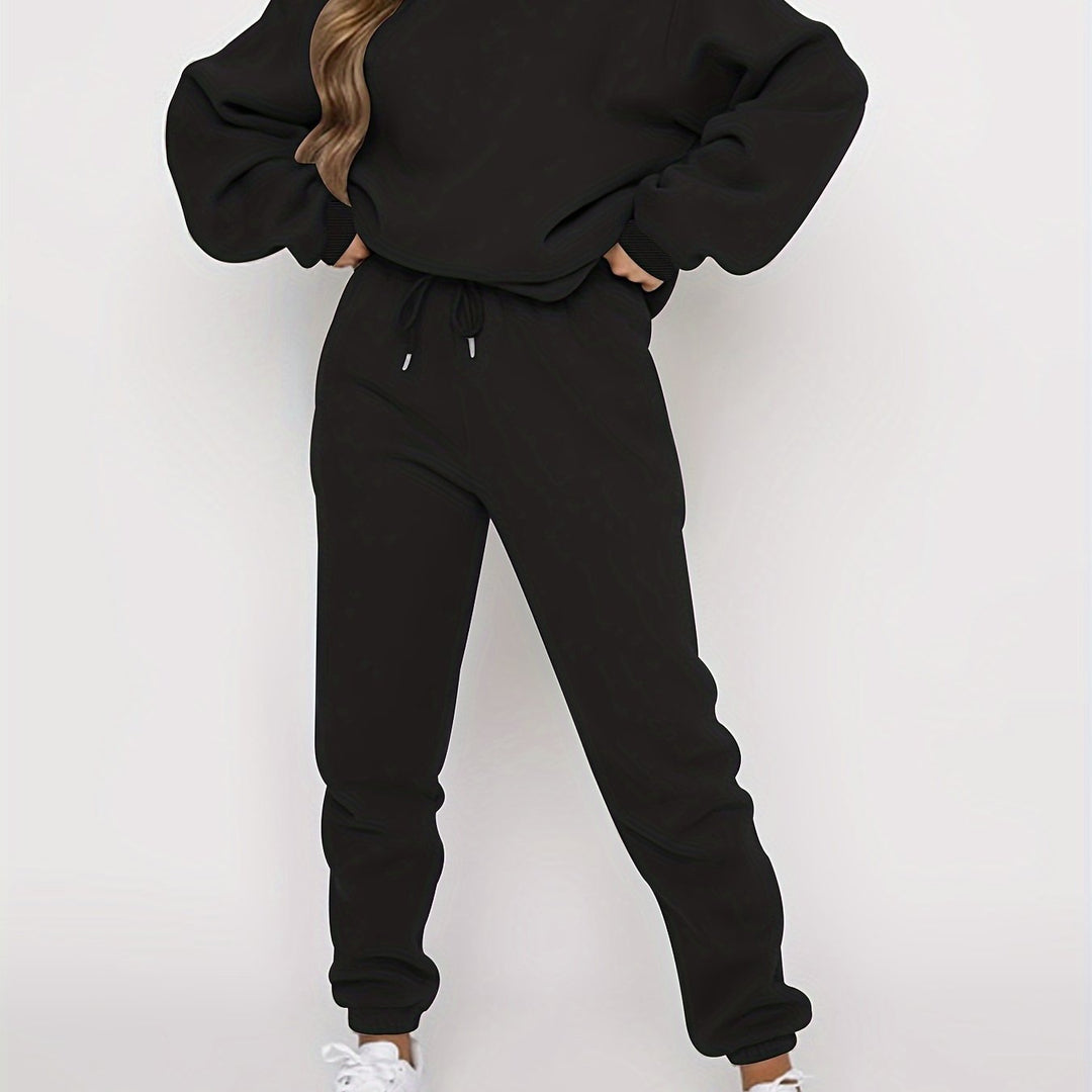 LuroLondon The Simple Two-Piece set featuring a stylish, minimalist design with matching top and bottom in soft fabric.