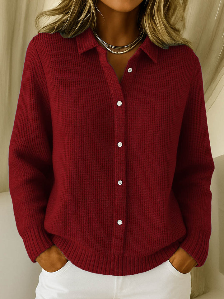Sally | Classic Knit Button Cardigan