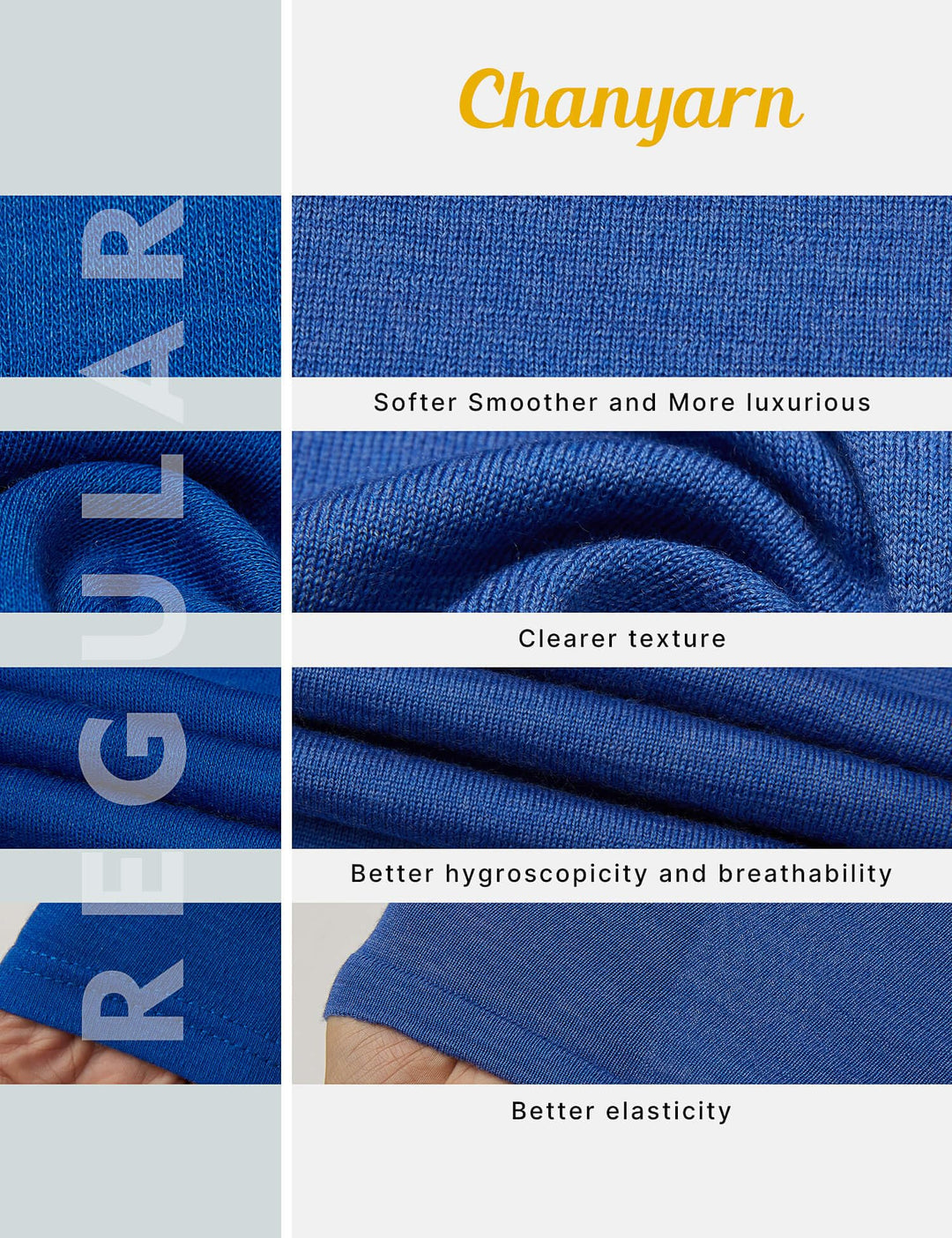Veda Bremen 100% Merino Wool crew neck tee shirt in natural color, close-up showing soft fabric and simple design.