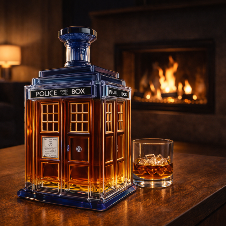 Veda Bremen Whisky Flasche - Team Edition, decorative glass bottle with team-themed design, perfect for collectors or gifting.