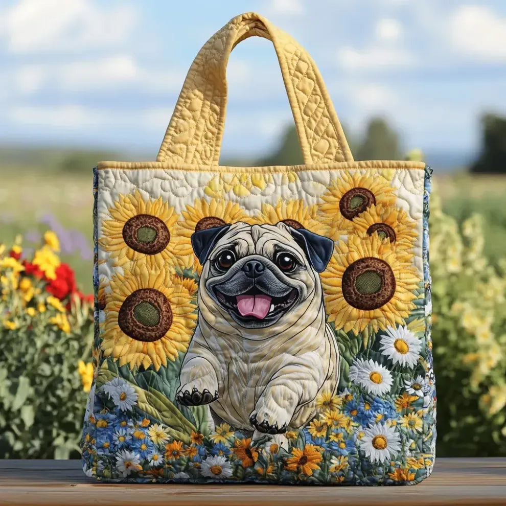 Sunny Paws | Handmade Quilted Tote - LuroLondon