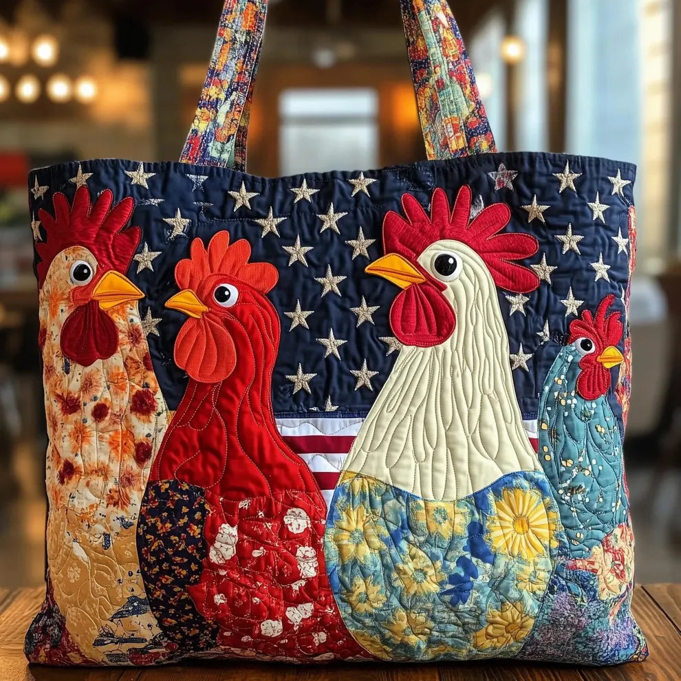 Country Charm | Handmade Quilted Tote - LuroLondon