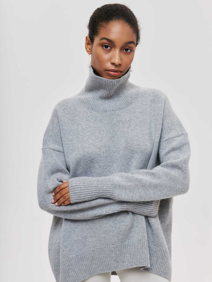 Avery | High Neck Pullover