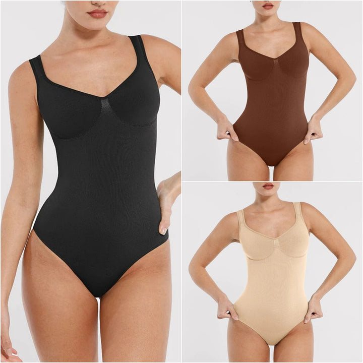 Veda Bremen Formender Tank-Top in soft fabric, showcasing a fitted design with a round neckline and sleeveless style.