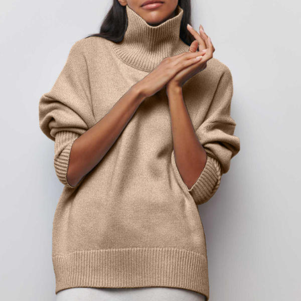 Avery | High Neck Pullover