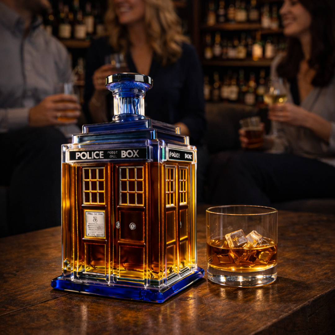Veda Bremen Whisky Flasche - Team Edition featuring a sleek design and label, displayed upright on a plain background.