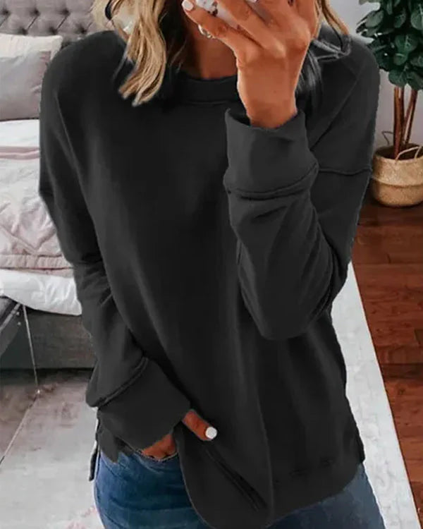 Classic Solid Cotton T-Shirt