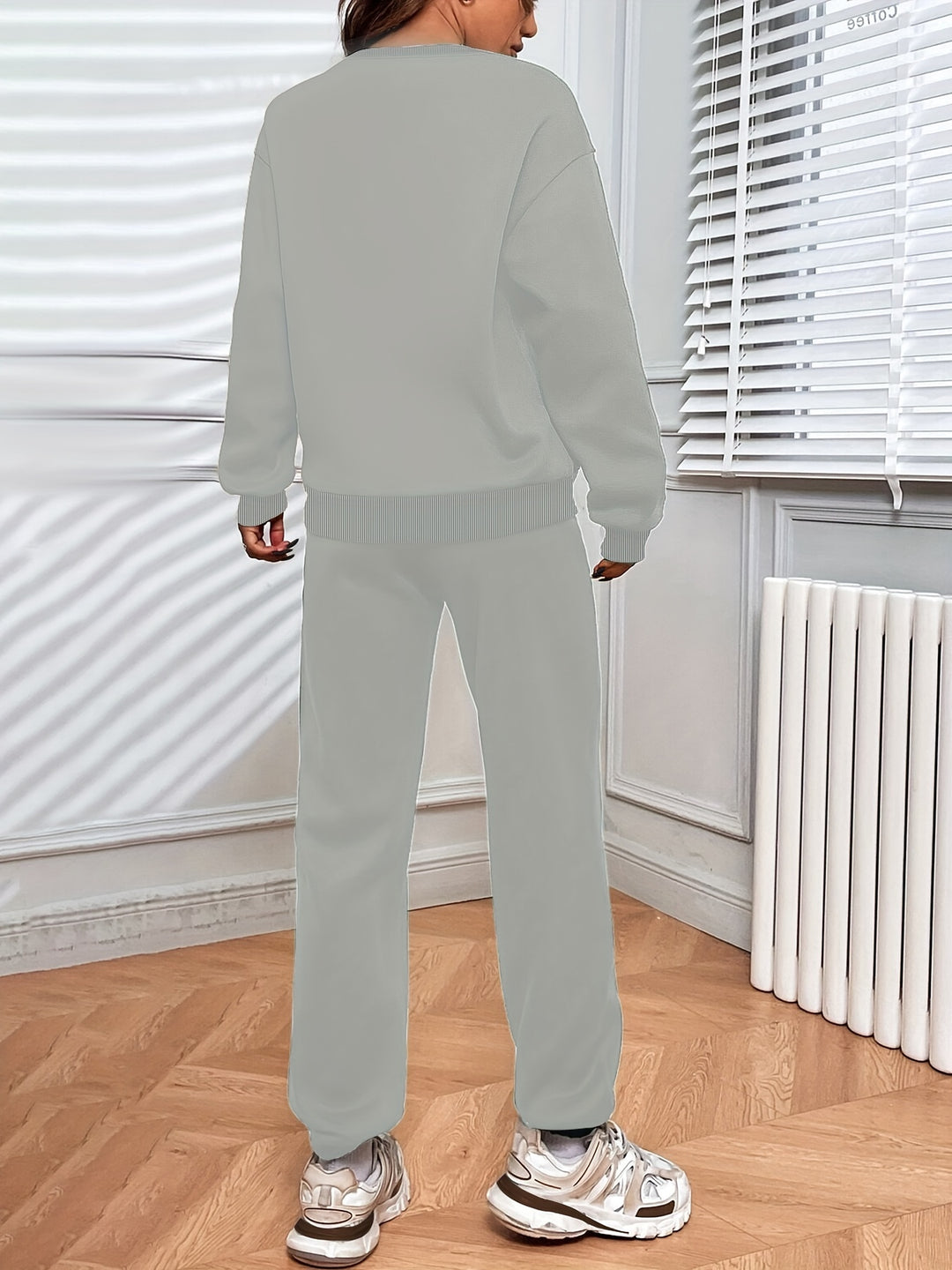 LuroLondon The Simple Two-Piece set featuring a sleek, minimalist design with matching top and pants in soft fabric.