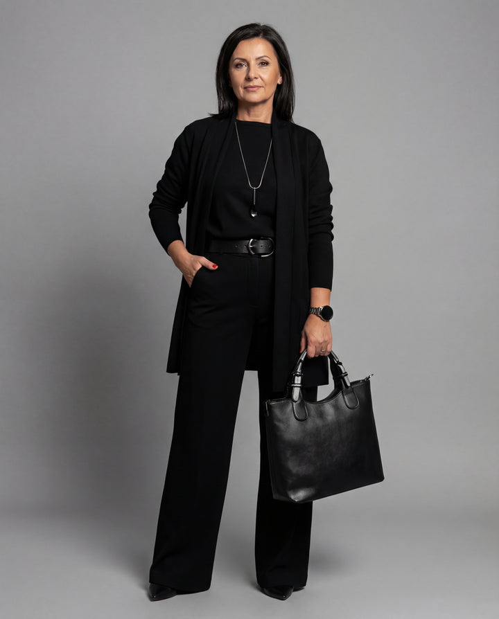 Luxury 3 piece set by LuroLondon, featuring stylish clothing with intricate details and elegant design elements.