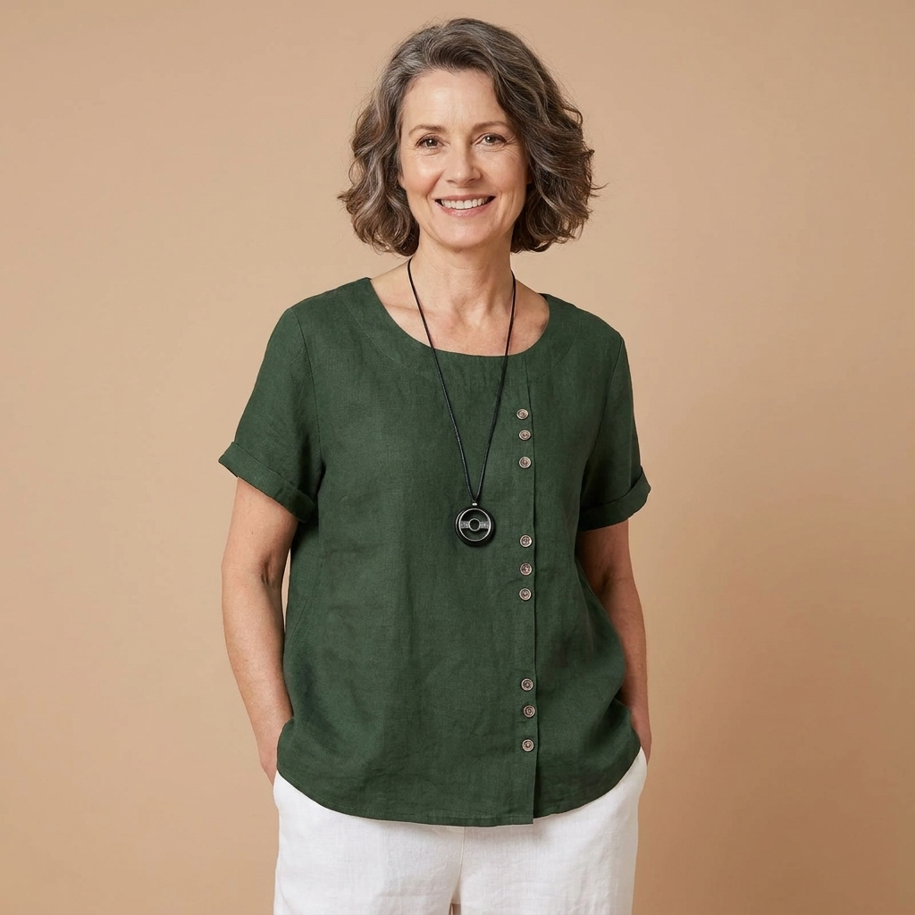 Veda Bremen Miranda summer T-shirt in a stylish design, lightweight fabric, perfect for warm weather.