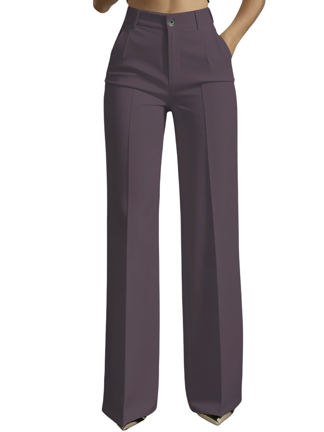 Purple high-waisted women&