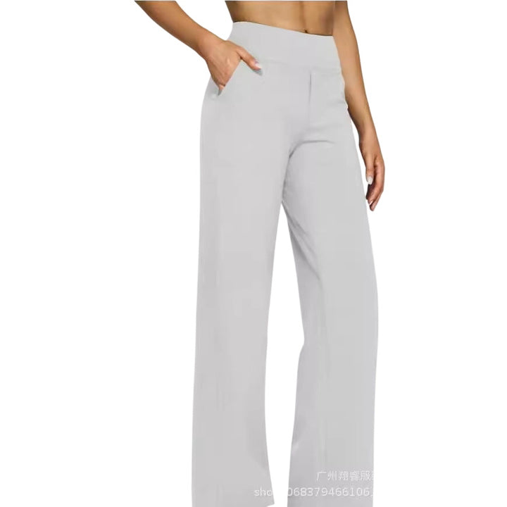Veda Bremen Kara stretch hose in black, close-up of smooth, fitted fabric with elastic waistband for comfortable wear