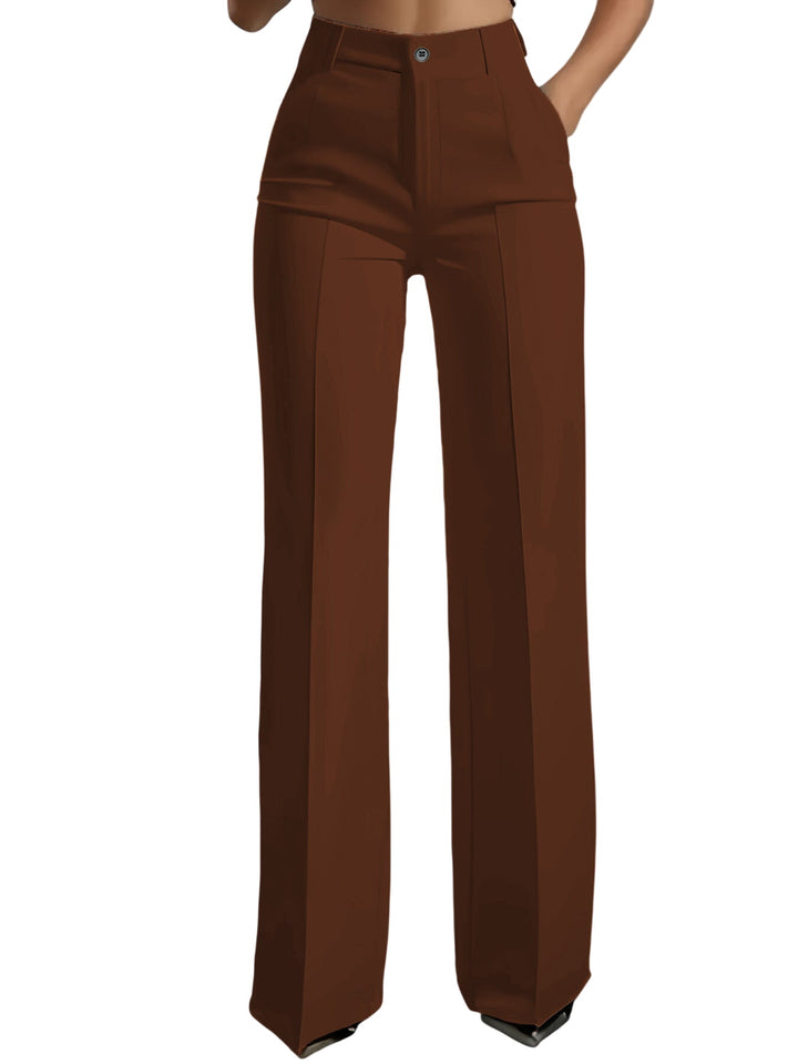 Brown high-waisted women&