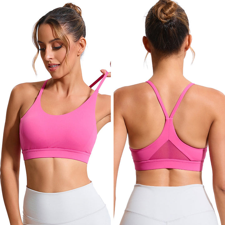 Rose red supportive form-BH by Veda Bremen, featuring comfortable design and adjustable straps for everyday wear.